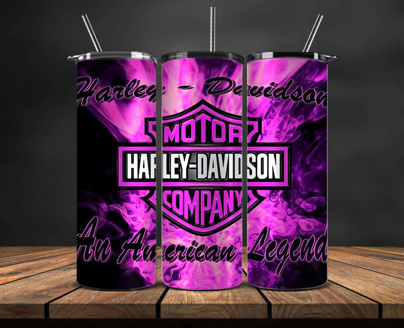 Harley Skinny Tumbler Png, Motor Harley Digital Tumbler Wrap, Moto Tumbler Wrap Design 54