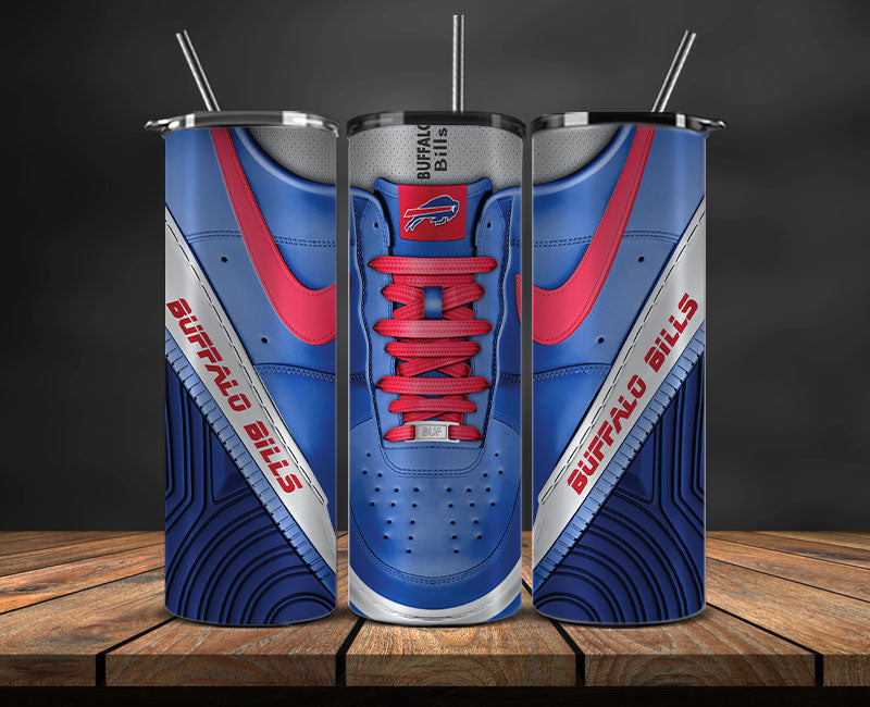 Buffalo Bills Tumbler Wrap, NFL Sneaker Tumbler Wrap 55