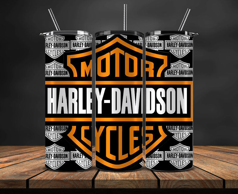 Harley Skinny Tumbler Png, Motor Harley Digital Tumbler Wrap, Moto Tumbler Wrap Design 55