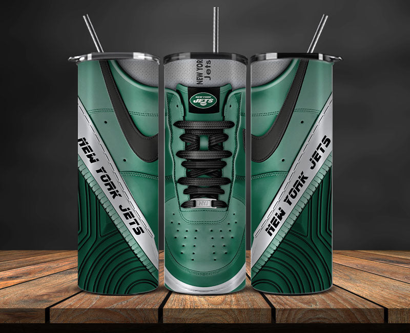 New York Jets Tumbler Wrap, NFL Sneaker Tumbler Wrap 59