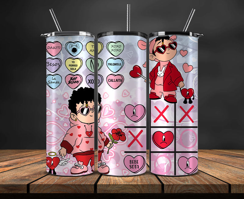 Valentine Tumbler Wrap ,Valentine Tumbler 05