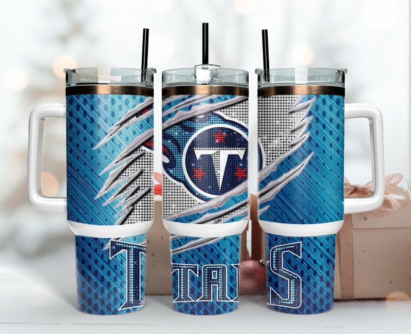 Tennessee Titans Tumbler 40oz Png, 40oz Tumler Png 61
