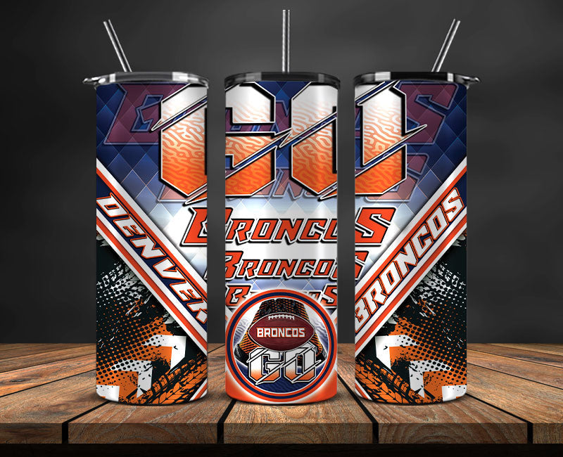 Team Broncos Football Png , Sport Wrap ,Sport Tumbler Wrap 61