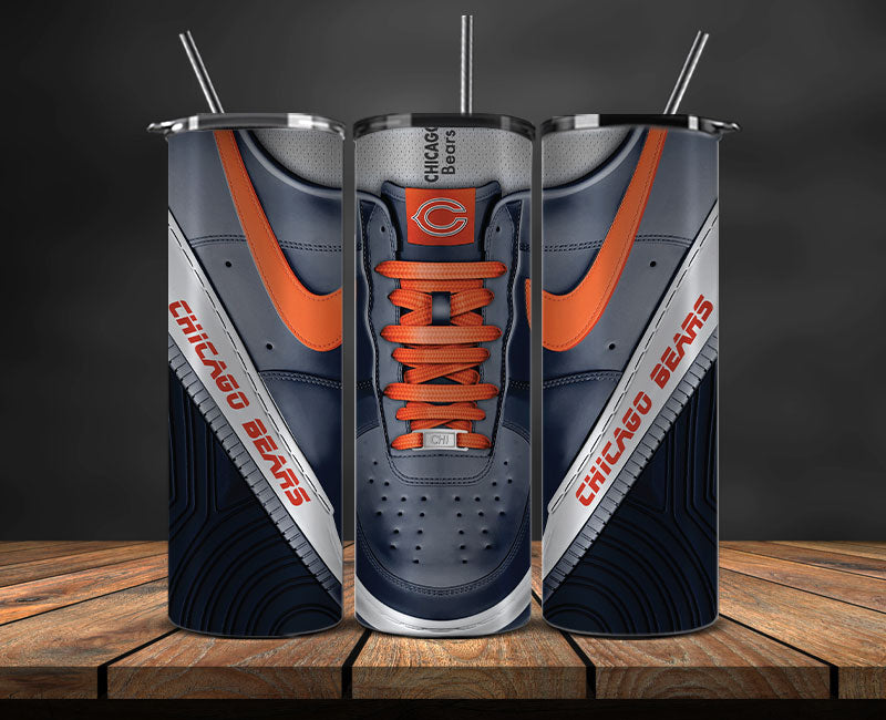 Chicago Bears Tumbler Wrap, NFL Sneaker Tumbler Wrap 61