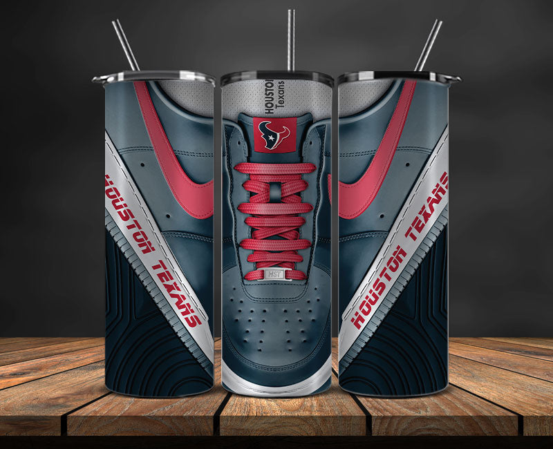 Houston Texans Tumbler Wrap, NFL Sneaker Tumbler Wrap 63
