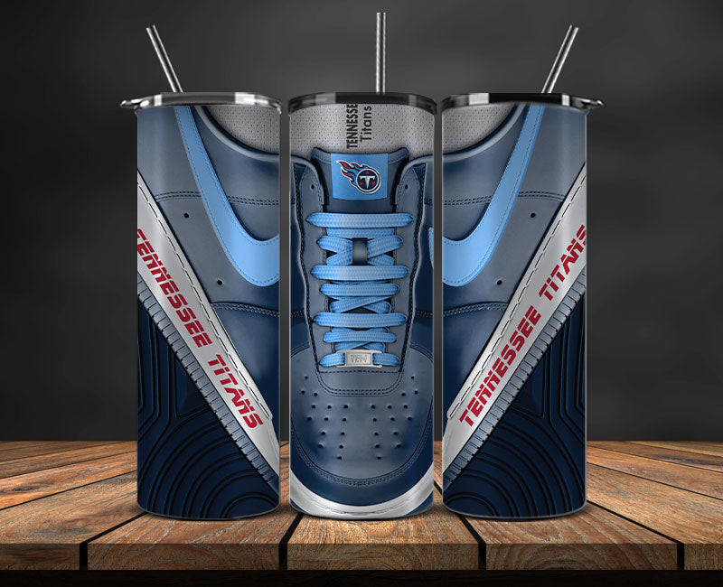 Tennessee Titans Tumbler Wrap, NFL Sneaker Tumbler Wrap 64