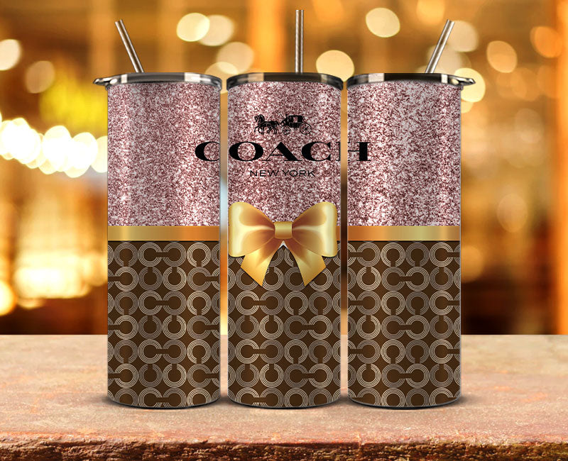 Coach Tumbler Wrap, Coach Tumbler Png, Coach Logo,Luxury Logo Brand 65