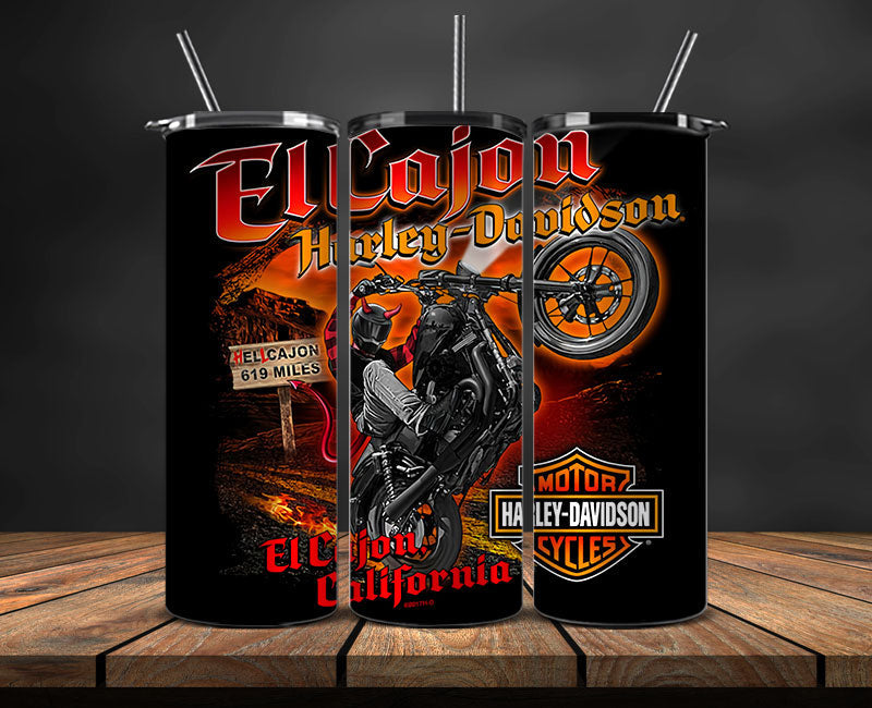 Harley Skinny Tumbler Png, Motor Harley Digital Tumbler Wrap, Moto Tumbler Wrap Design 66
