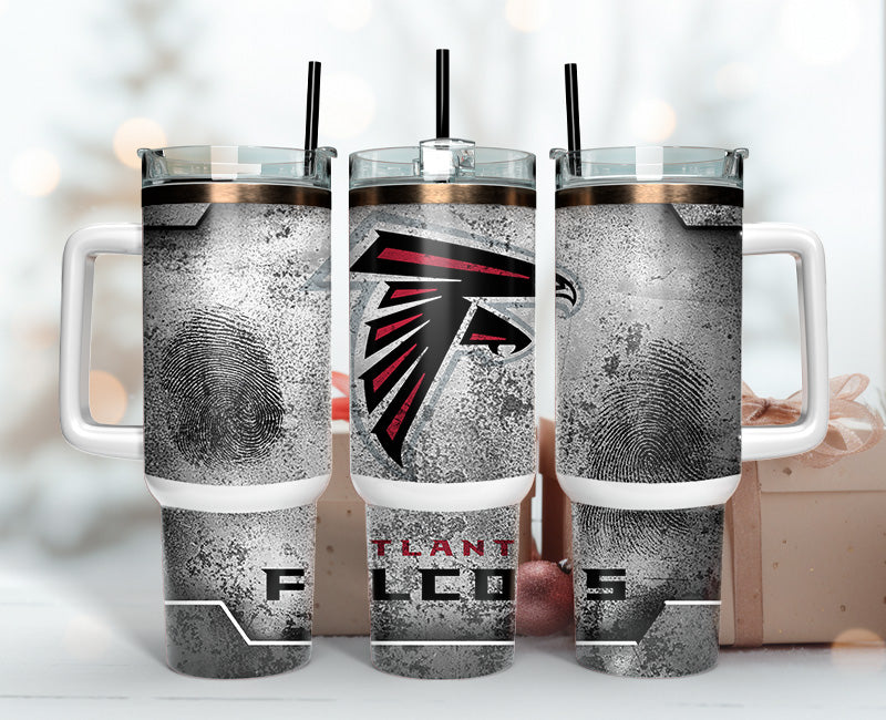 Atlanta Falcons Tumbler 40oz Png, 40oz Tumbler Skinny 66
