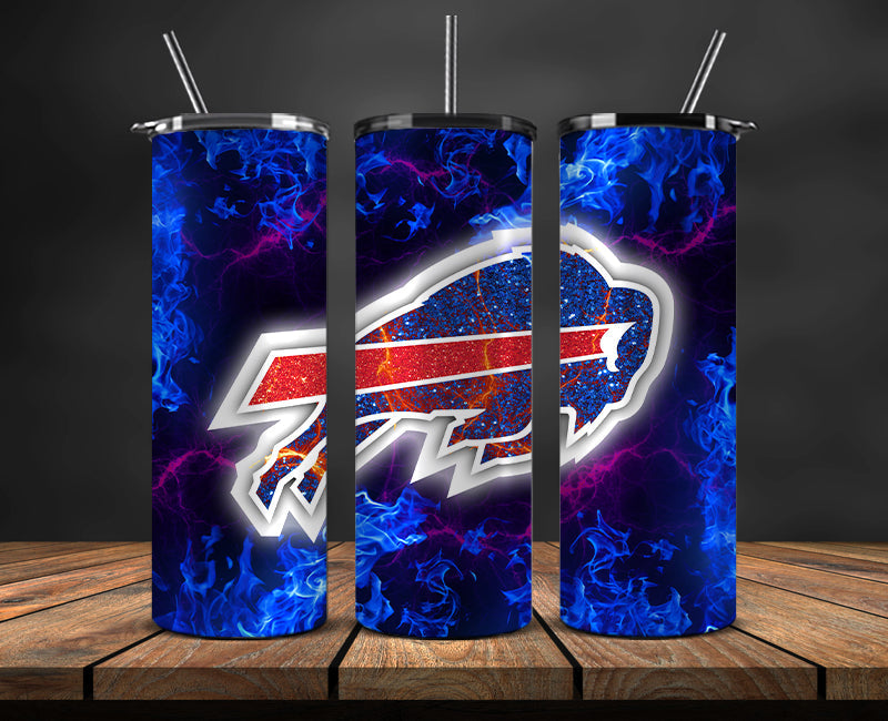 Buffalo Bills Tumbler, Bills Logo Tumbler ,NFL Season 2023, Design 67