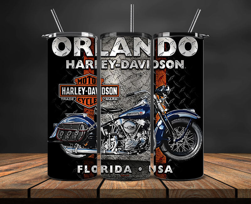Harley Skinny Tumbler Png, Motor Harley Digital Tumbler Wrap, Moto Tumbler Wrap Design 67