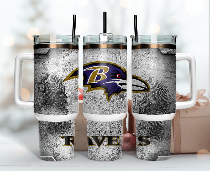 Baltimore Ravens Tumbler 40oz Png, 40oz Tumbler Skinny 67