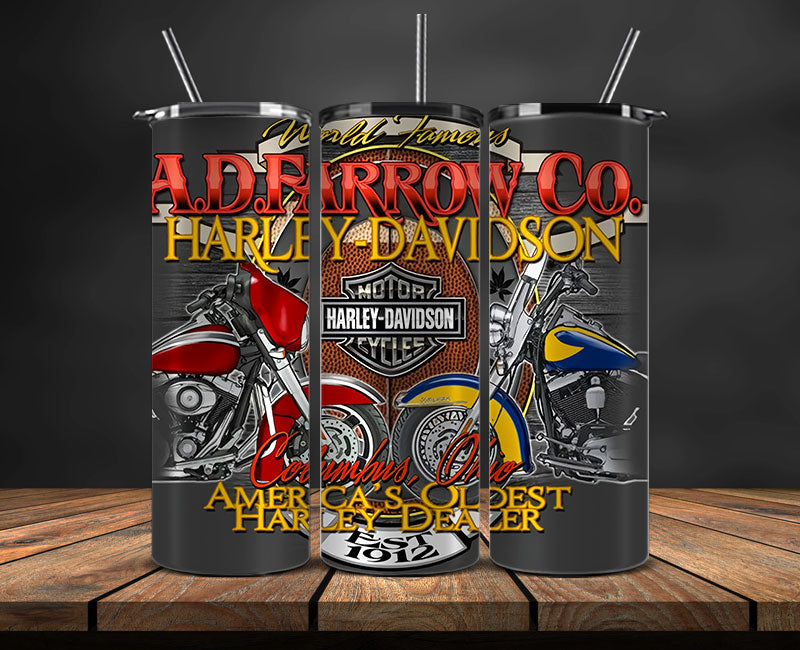 Harley Skinny Tumbler Png, Motor Harley Digital Tumbler Wrap, Moto Tumbler Wrap Design 68