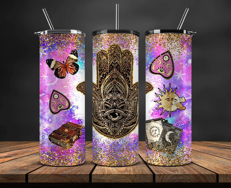 Evil Eye Skinny Tumbler Png, Evil Eye 20 oz Tumbler Wrap , Evil Eye Tumbler Wrap 06