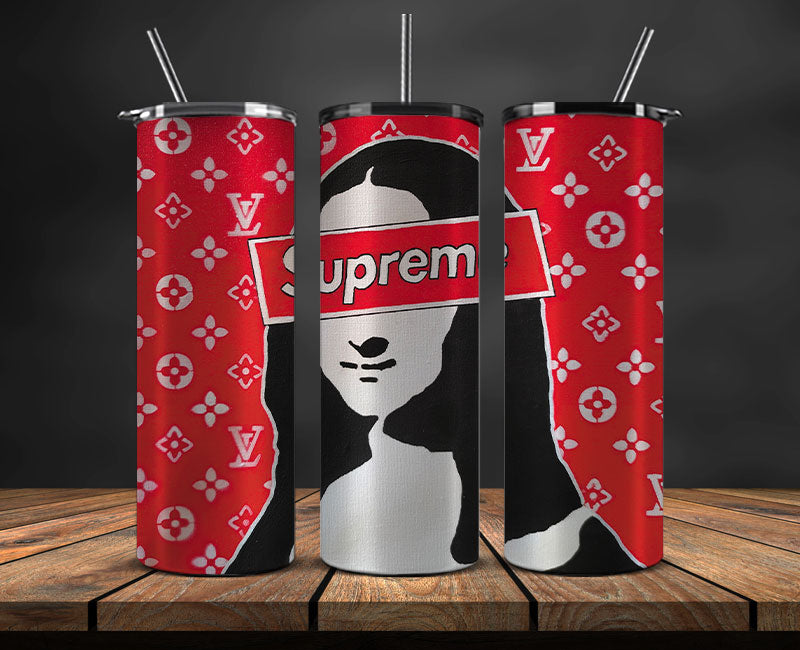 Brand Logo Tumbler Wrap , Fashion Logo Tumbler Wrap, Skinny Tumbler 20oz, Brand Tumbler Wrap 70