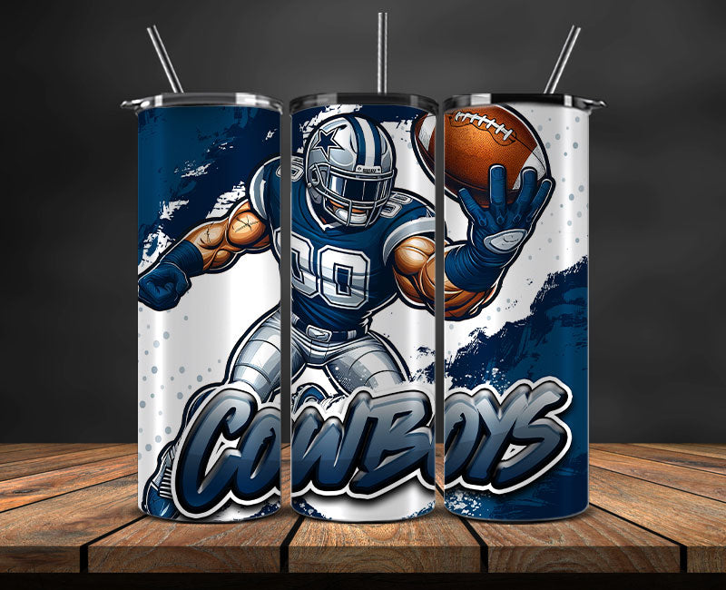 Dallas Cowboys Tumbler Wrap, NFL Tumbler Wrap By AI, AI Tumbler Wrap 7 ...