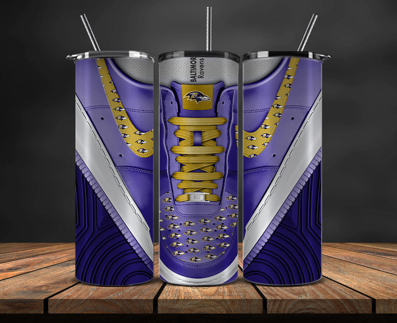 Baltimore Ravens Tumbler Wrap, NFL Sneaker Tumbler Wrap 76