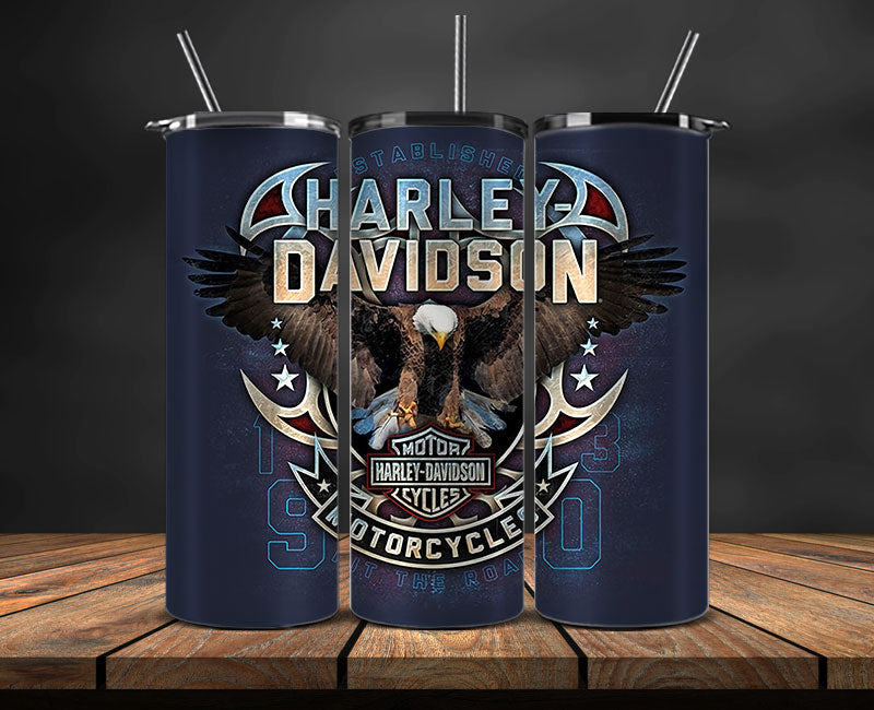 Harley Skinny Tumbler Png, Motor Harley Digital Tumbler Wrap, Moto Tumbler Wrap Design 76