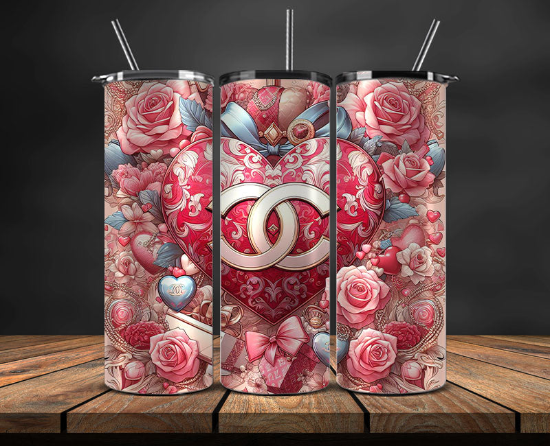 Valentine Tumbler Wrap ,Valentine Tumbler 79