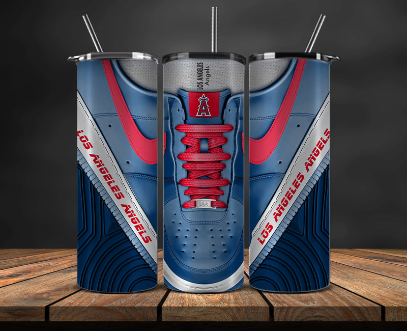 Los Angeles Angels Tumbler Wrap, Air Force Mlb Tumbler , Baseball Tumbler Wrap 07