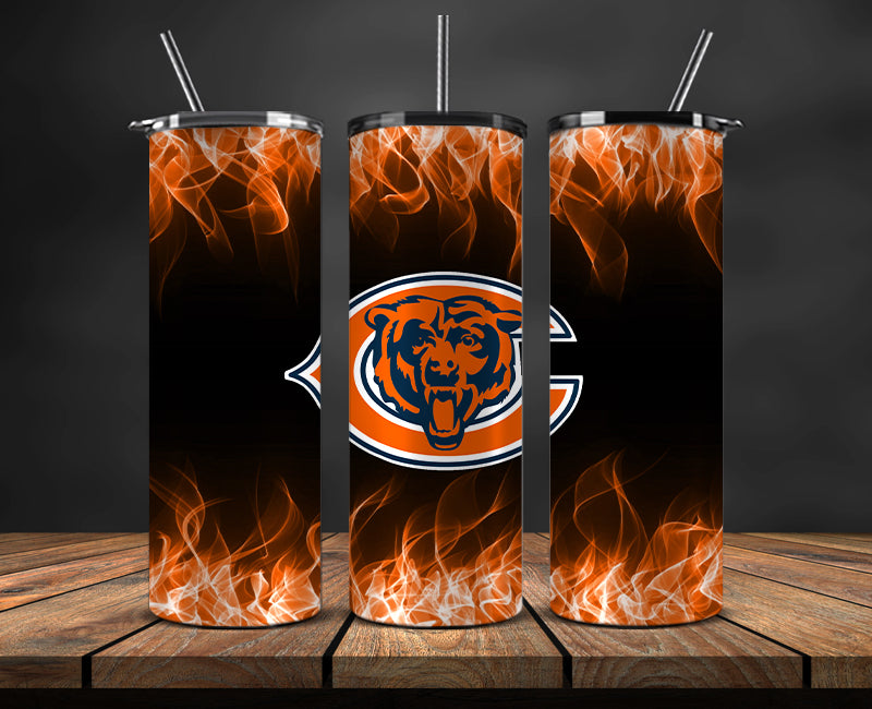Browns Tumbler Wrap ,Tumbler 20oz with fire effect 07