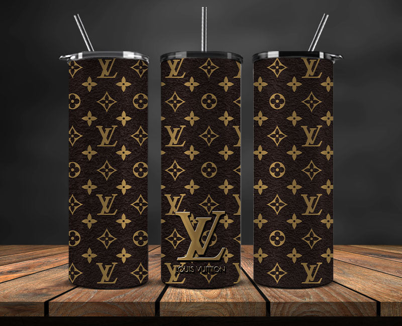 Brand Logo Tumbler Wrap , Fashion Logo Tumbler Wrap, Skinny Tumbler 20oz, Brand Tumbler Wrap 07