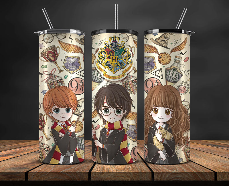 Harry Skinny Tumbler Wrap ,Harry Magic Tumbler , Magic Tumbler, Movie Tumbler Wrap 07