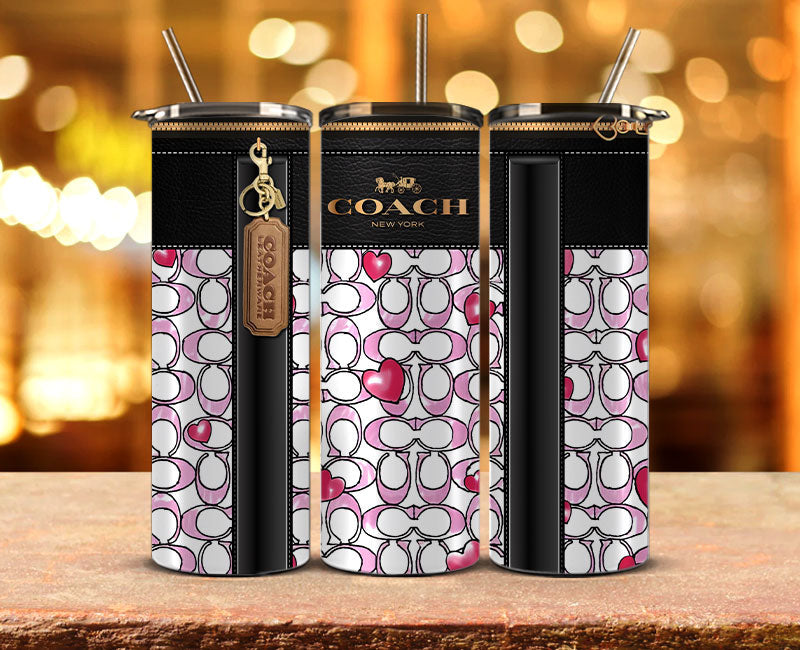 Coach Tumbler Wrap, Coach Tumbler Png, Coach Logo,Luxury Logo Brand 80