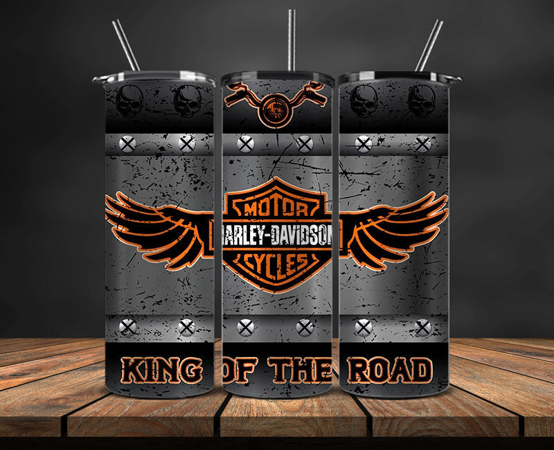 Harley Skinny Tumbler Png, Motor Harley Digital Tumbler Wrap, Moto Tumbler Wrap Design 81