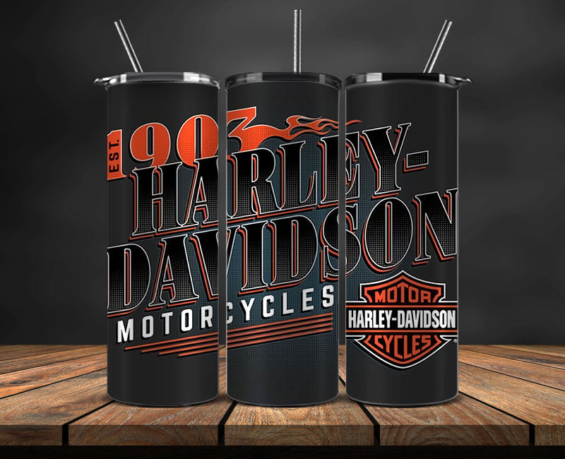 Harley Skinny Tumbler Png, Motor Harley Digital Tumbler Wrap, Moto Tumbler Wrap Design 83