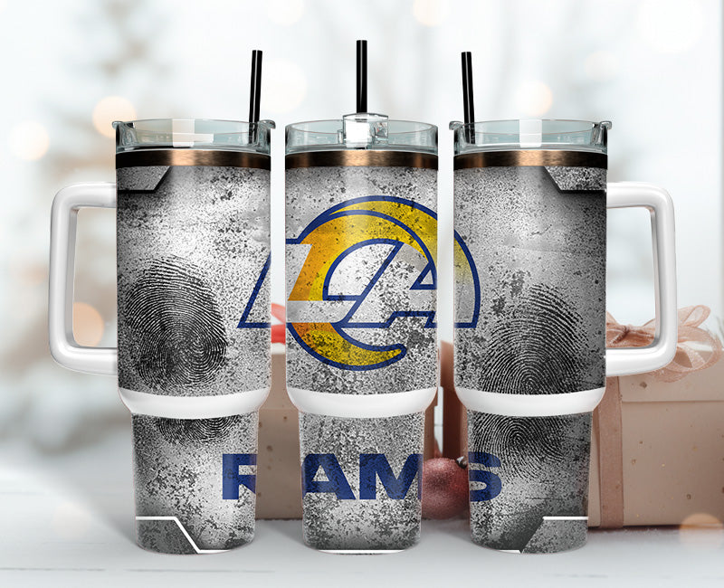 Los Angeles Rams Tumbler 40oz Png, 40oz Tumbler Skinny 83