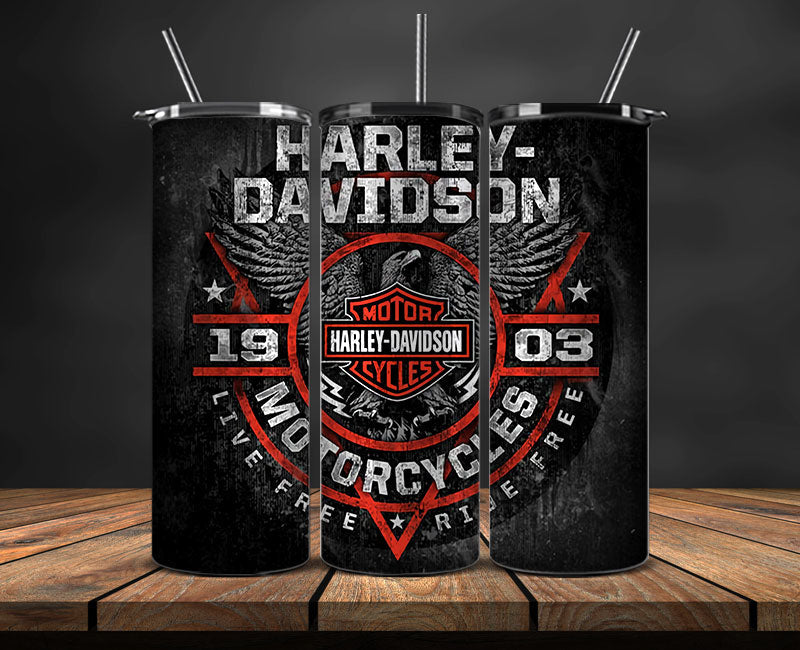 Harley Skinny Tumbler Png, Motor Harley Digital Tumbler Wrap, Moto Tumbler Wrap Design 85