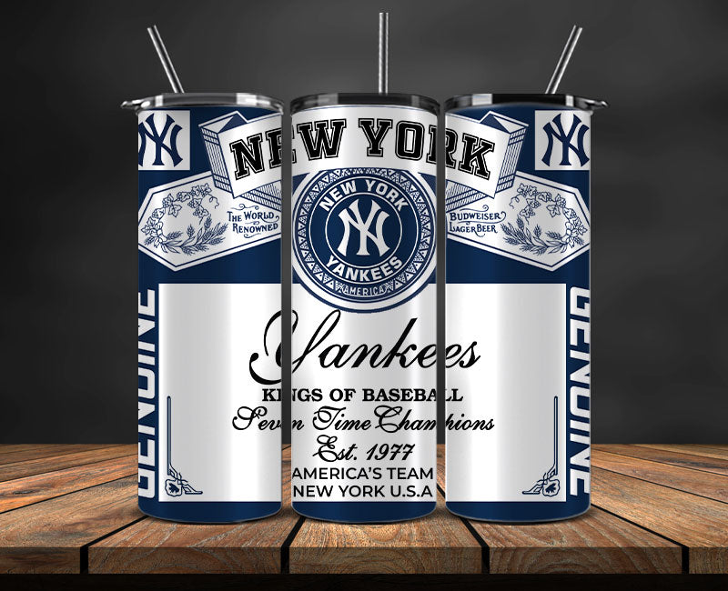 New York Yankees Tumbler Wrap, MLB Tumbler Pn , MLB Tumbler Wrap Design New-87