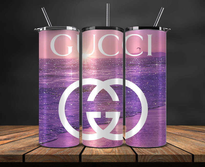 Gucci Tumbler Wrap, Gucci Tumbler Png, Gucci Logo, Luxury Tumbler Wraps, Logo Fashion Design 88