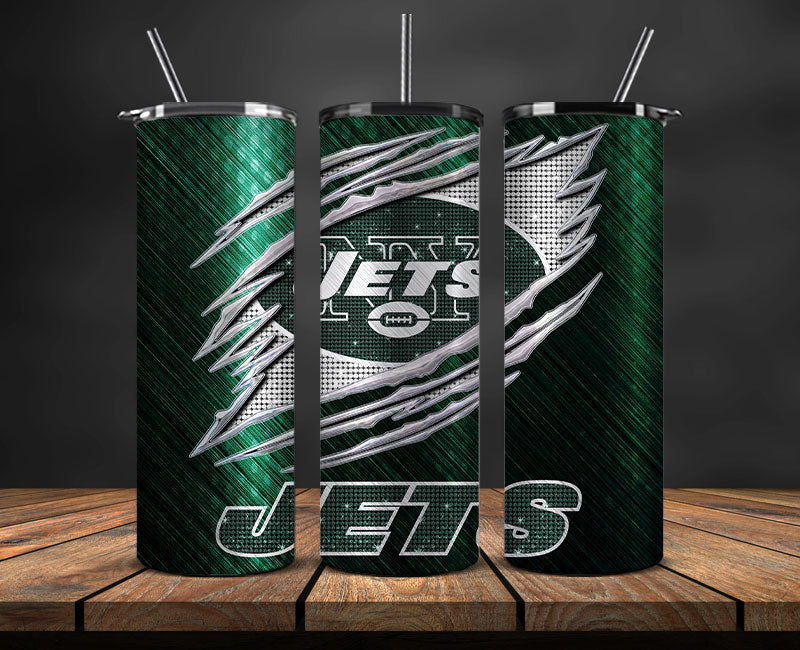 New York Jets Tumbler Wraps ,NY Jets Logo, Nfl Tumbler Png 89