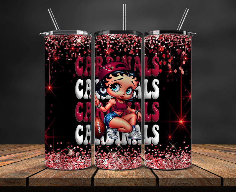 Arizona Cardinals Tumbler Wraps, NFL Tumbler Wrap By AI, AI Tumbler Wrap 8