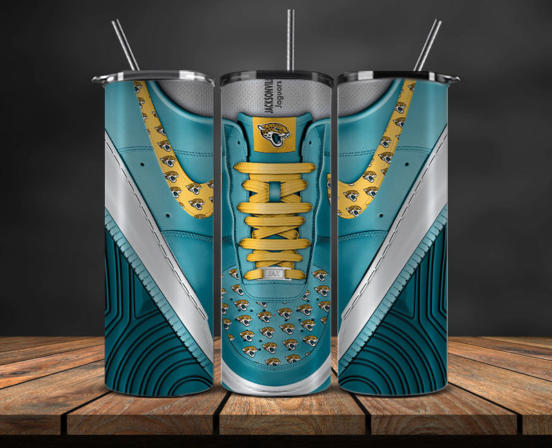 Jacksonville Jaguars Tumbler Wrap, NFL Sneaker Tumbler Wrap 90