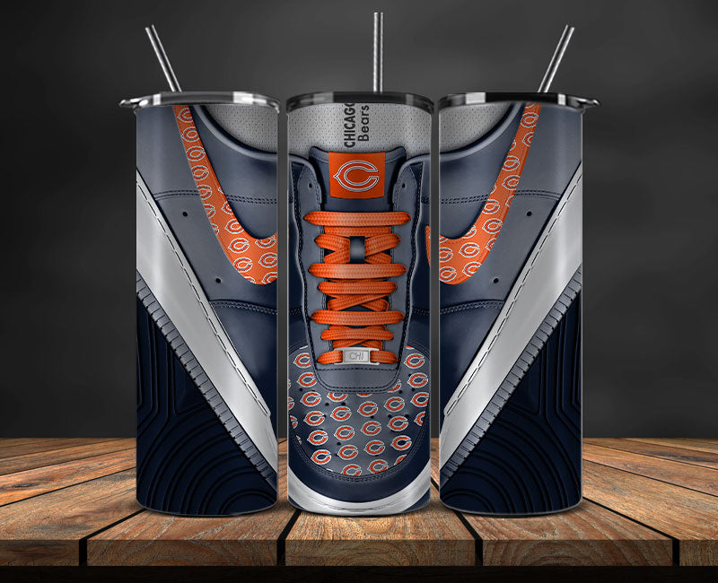 Chicago Bears Tumbler Wrap, NFL Sneaker Tumbler Wrap 93