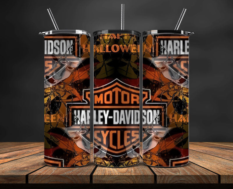 Harley Skinny Tumbler Png, Motor Harley Digital Tumbler Wrap, Moto Tumbler Wrap Design 09