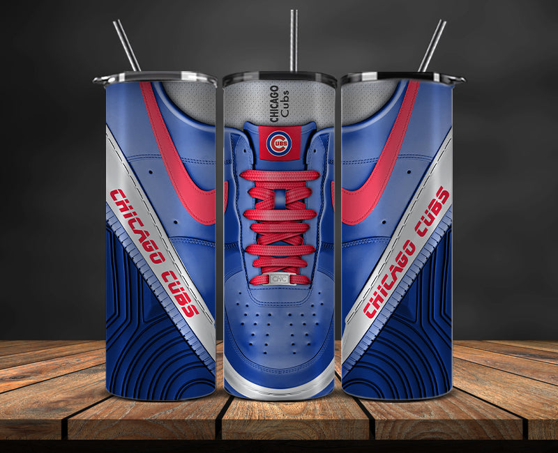 Chicago Cubs Tumbler Wrap, Air Force Mlb Tumbler , Baseball Tumbler Wrap 09