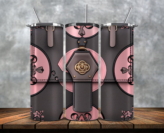 Fashion Tumbler Png, Luxury Skinny Tumbler,Louis Vuitton Tumbler Png, Pattern Logo Fashion Tumbler Png 103