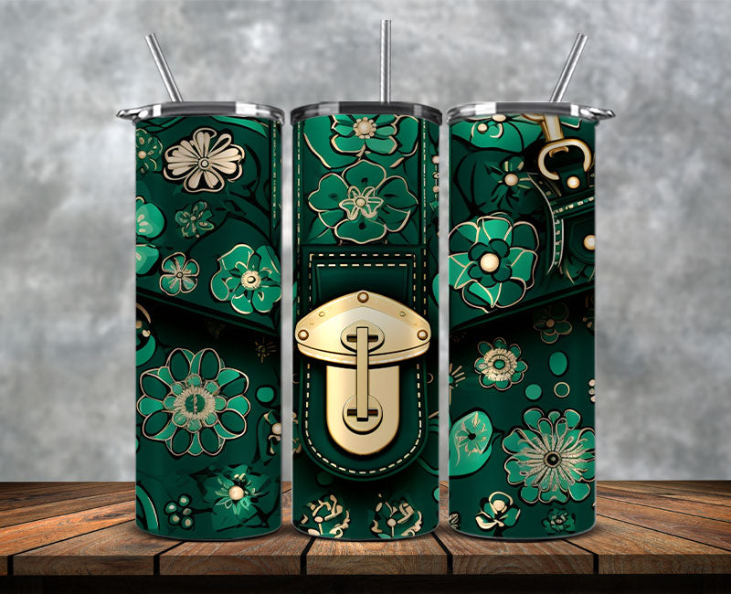 Fashion Tumbler Png, Luxury Skinny Tumbler,Louis Vuitton Tumbler Png, Pattern Logo Fashion Tumbler Png 108