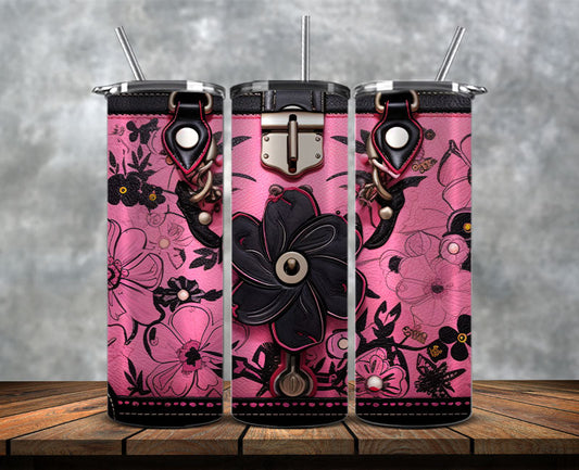 Fashion Tumbler Png, Luxury Skinny Tumbler,Louis Vuitton Tumbler Png, Pattern Logo Fashion Tumbler Png 111