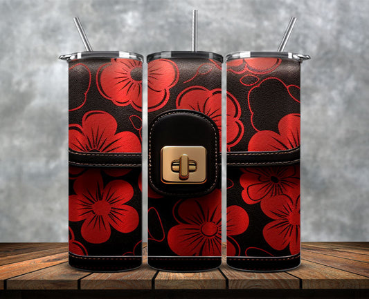 Fashion Tumbler Png, Luxury Skinny Tumbler,Louis Vuitton Tumbler Png, Pattern Logo Fashion Tumbler Png 123