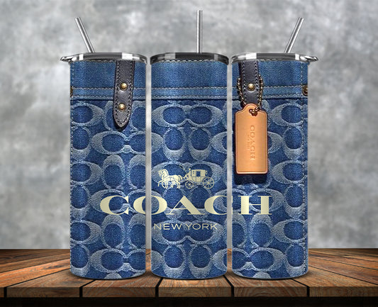 Coach Tumbler Wraps, Coach Logo, Fashion Patterns, Logo Fashion Tumbler, Logo LV 3d Inflatable 132