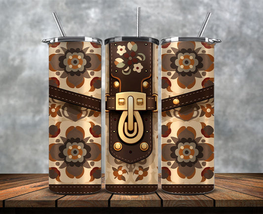 Fashion Tumbler Png, Luxury Skinny Tumbler,Louis Vuitton Tumbler Png, Pattern Logo Fashion Tumbler Png 135