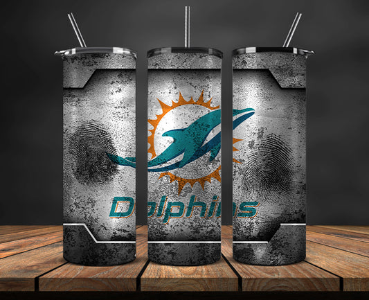 Miami Dolphins Tumbler, Dolphins Logo Tumbler,NFL Season 2023, Design 140