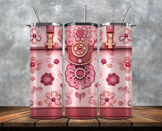 Fashion Tumbler Png, Luxury Skinny Tumbler,Louis Vuitton Tumbler Png, Pattern Logo Fashion Tumbler Png 149