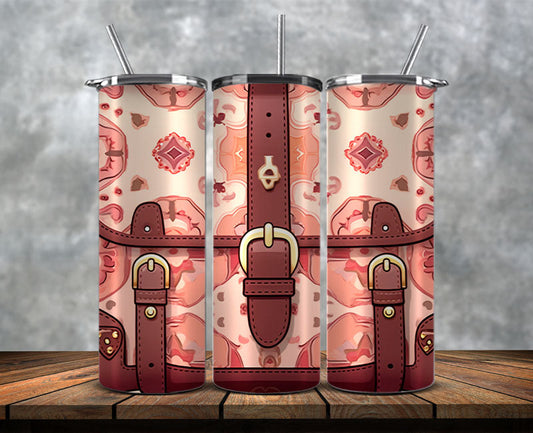 Fashion Tumbler Png, Luxury Skinny Tumbler,Louis Vuitton Tumbler Png, Pattern Logo Fashion Tumbler Png 150