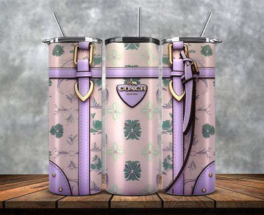 Fashion Tumbler Png, Luxury Skinny Tumbler,Louis Vuitton Tumbler Png, Pattern Logo Fashion Tumbler Png 156